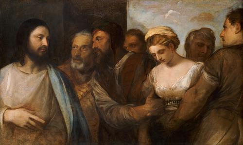 Jésus et la femme adultère (Titien)