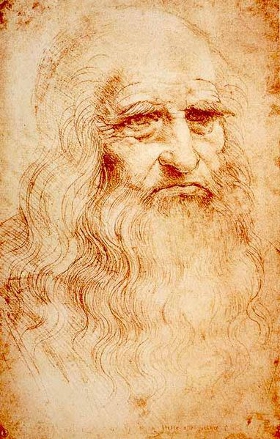 Autoportrait de Leonard de Vinci